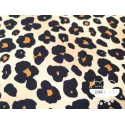 Crêpe estampado digital Leopardo