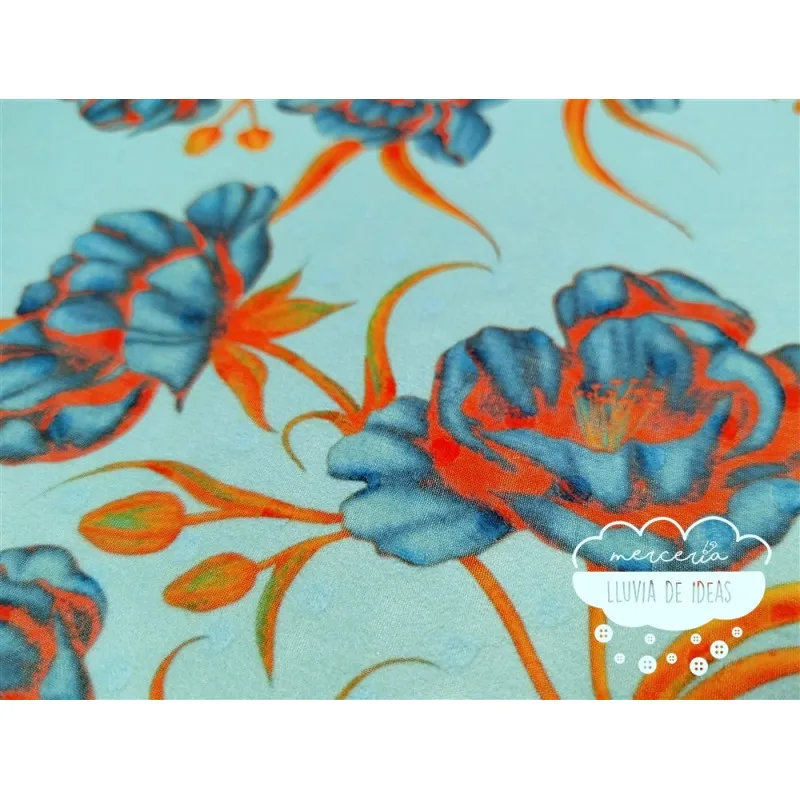 Gasa plumeti estampada Jolie