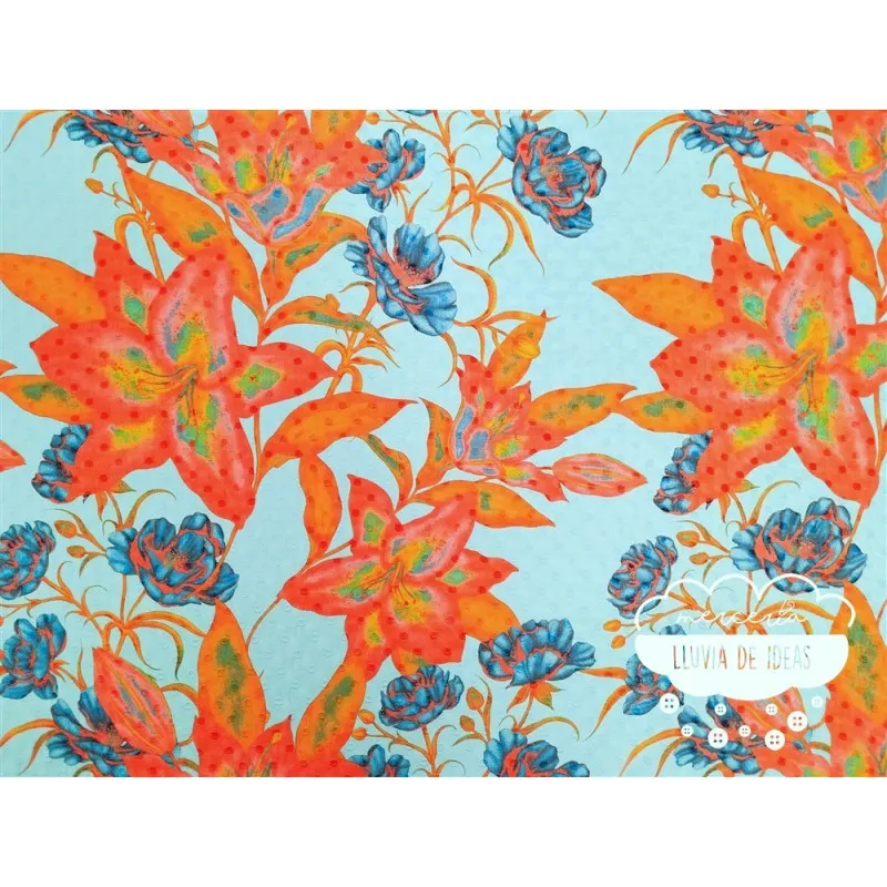 Gasa plumeti estampada Jolie