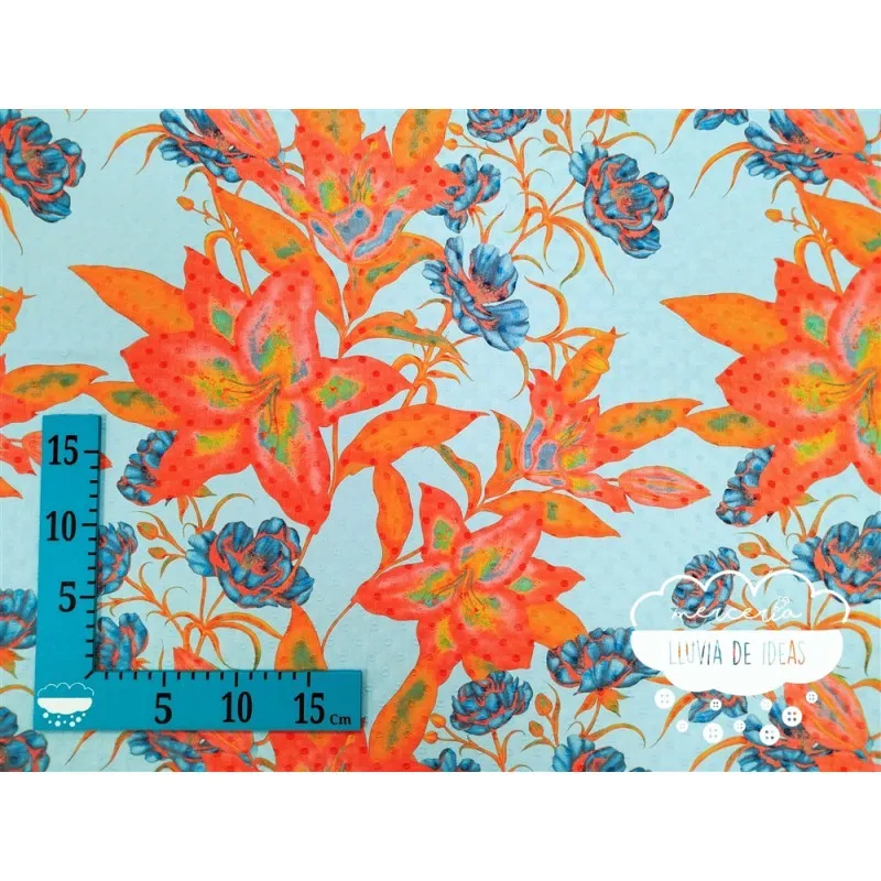 Gasa plumeti estampada Jolie