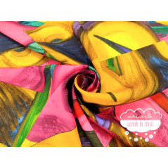 Piel de ángel estampación digital Abstract