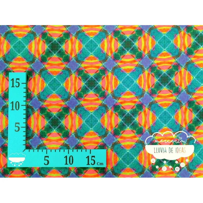 Crêpe estampado digital Dizz