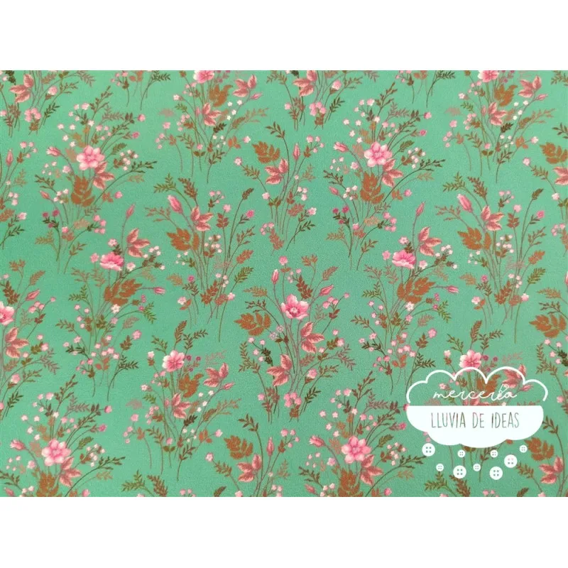 Piel de ángel estampación digital Garden