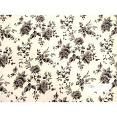Gasa estampada Grey