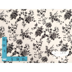 Gasa estampada Grey