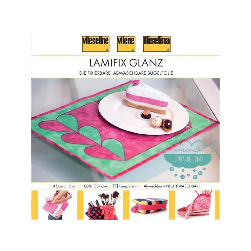Fliselina Lamifix brillo Vlieseline - Impermeabiliza tela - AGOTADO TEMPORALMENTE Mercería Lluvia de Ideas