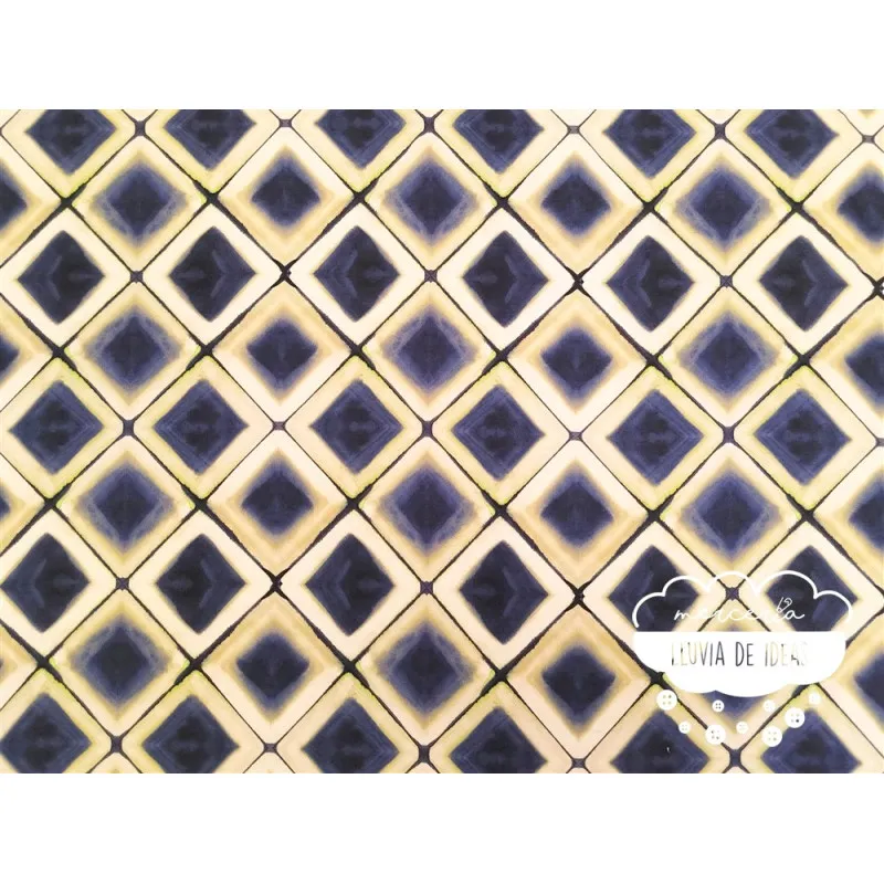 Viscosa estampada Square