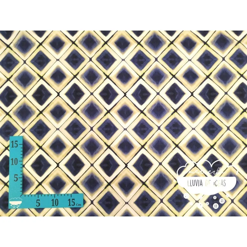 Viscosa estampada Square