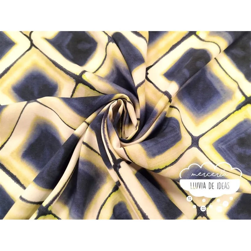 Viscosa estampada Square