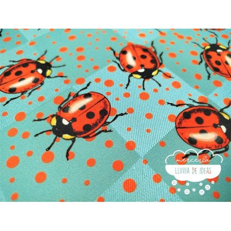 Mikado estampación digital Ladybug