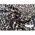 Crêpe bielástico estampado Animal Print