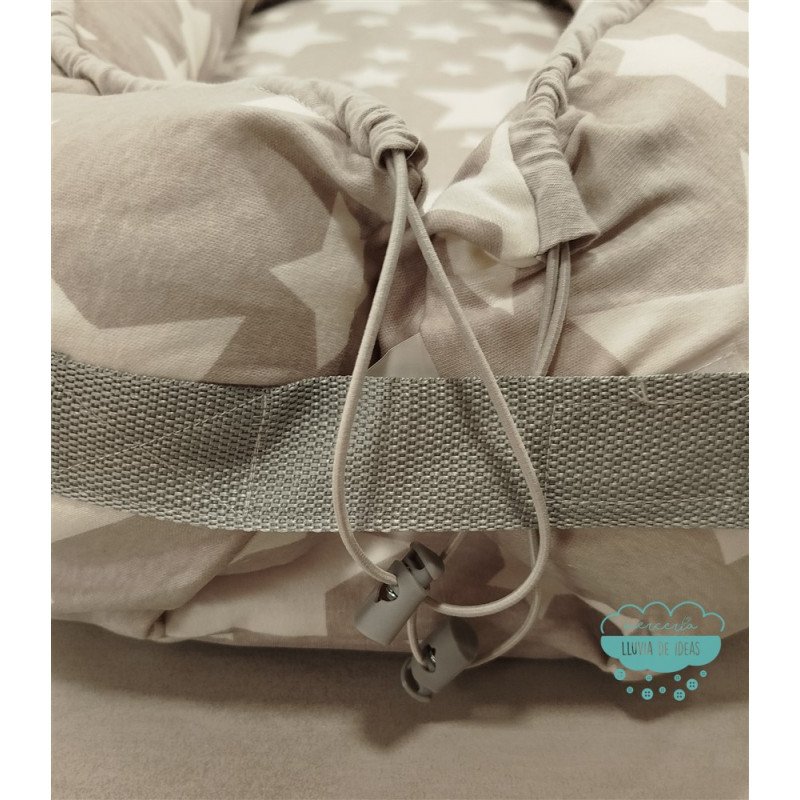 Cojín antivuelco gris