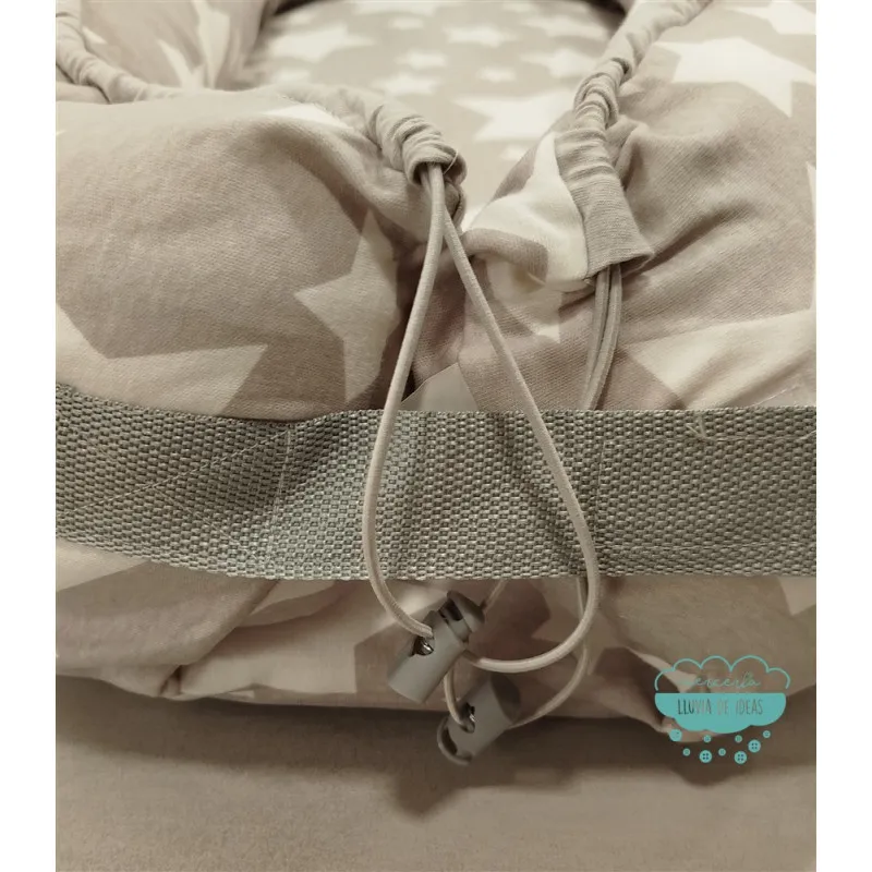 Cojín antivuelco gris