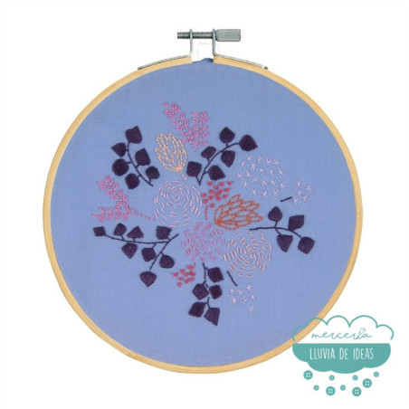 Kit de bordado Rosas DMC