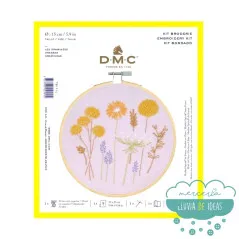 Kit de bordado Gramíneas DMC