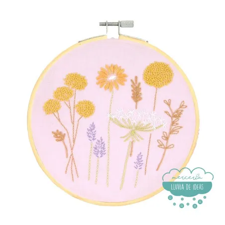 Kit de bordado Gramíneas DMC