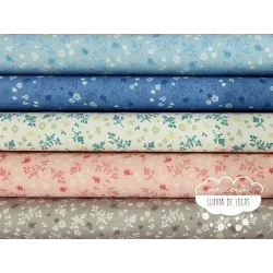 Algodón Flores Country