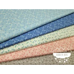 Algodón Flores Country