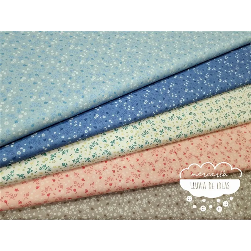 Algodón Flores Country