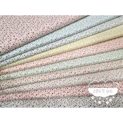 Algodón Flores Rustic