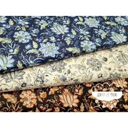 Algodón Flores Autumn