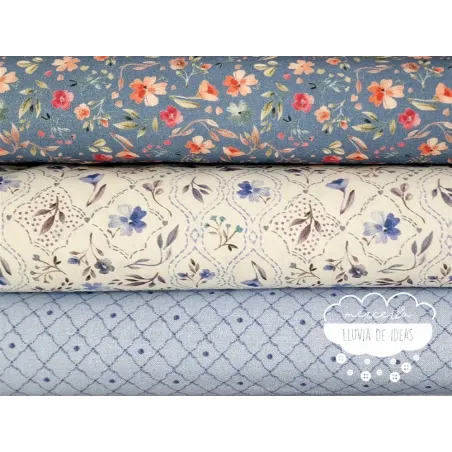 Algodón estampado 🌧️Mercería Lluvia de Ideas🌧️