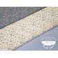 Algodón estampado Royalty azul