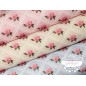 Algodón estampado Rosal
