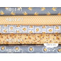 Algodón estampado Romantic amarillo