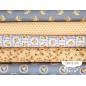 Algodón estampado Romantic amarillo