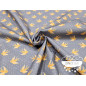 Algodón estampado Romantic amarillo