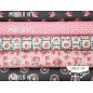 Algodón estampado Romantic rosa