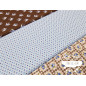 Algodón estampado Romantic azul