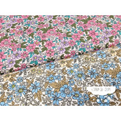 Algodón Flores tipo Liberty Spring 1