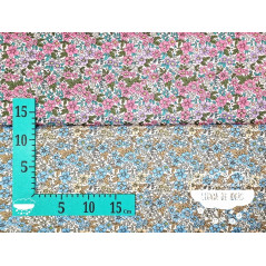 Algodón Flores tipo Liberty Spring 1