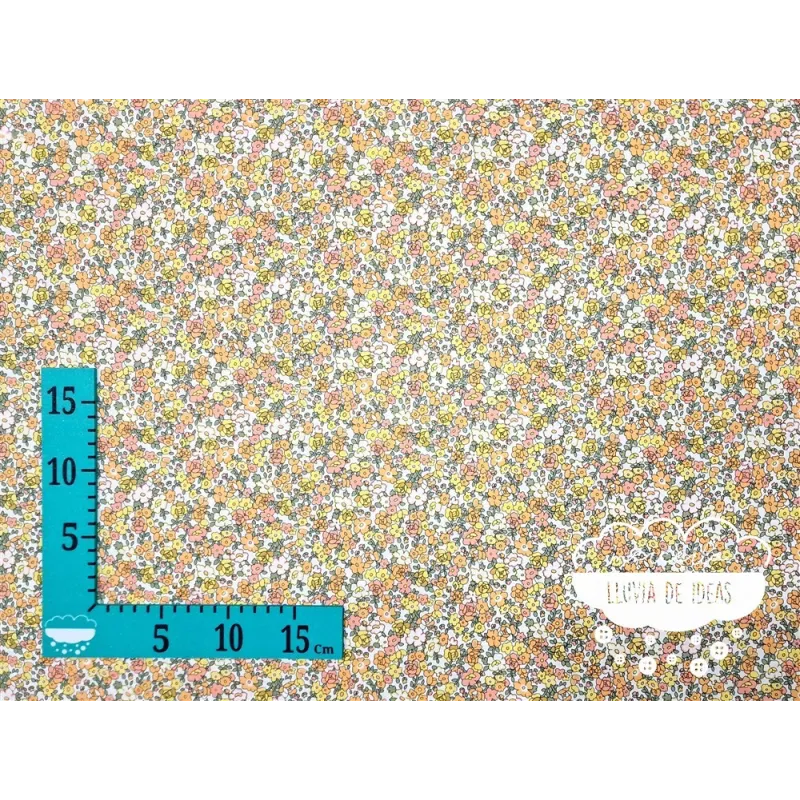 Algodón Flores tipo Liberty Spring 2