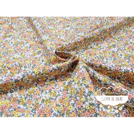 Algodón Flores tipo Liberty Spring 2