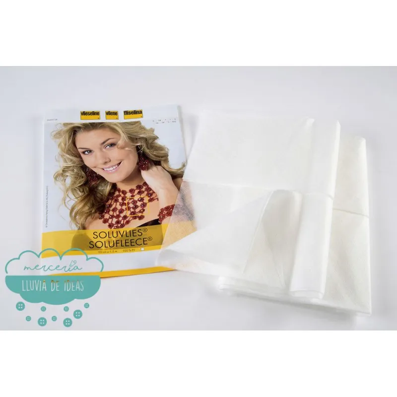 Entretela Soluble En Agua (Soluvlies Fliselina)