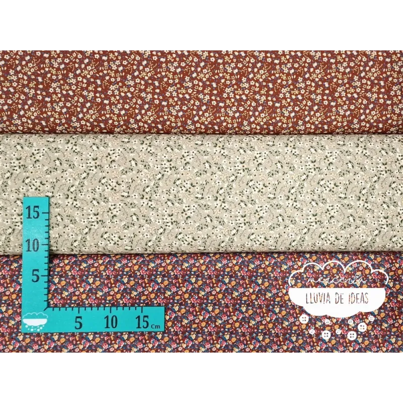 Algodón flores Country 3