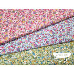Algodón Flores tipo Liberty Spring 3