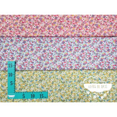 Algodón Flores tipo Liberty Spring 3