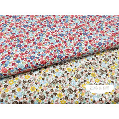Algodón Flores tipo Liberty Spring 4