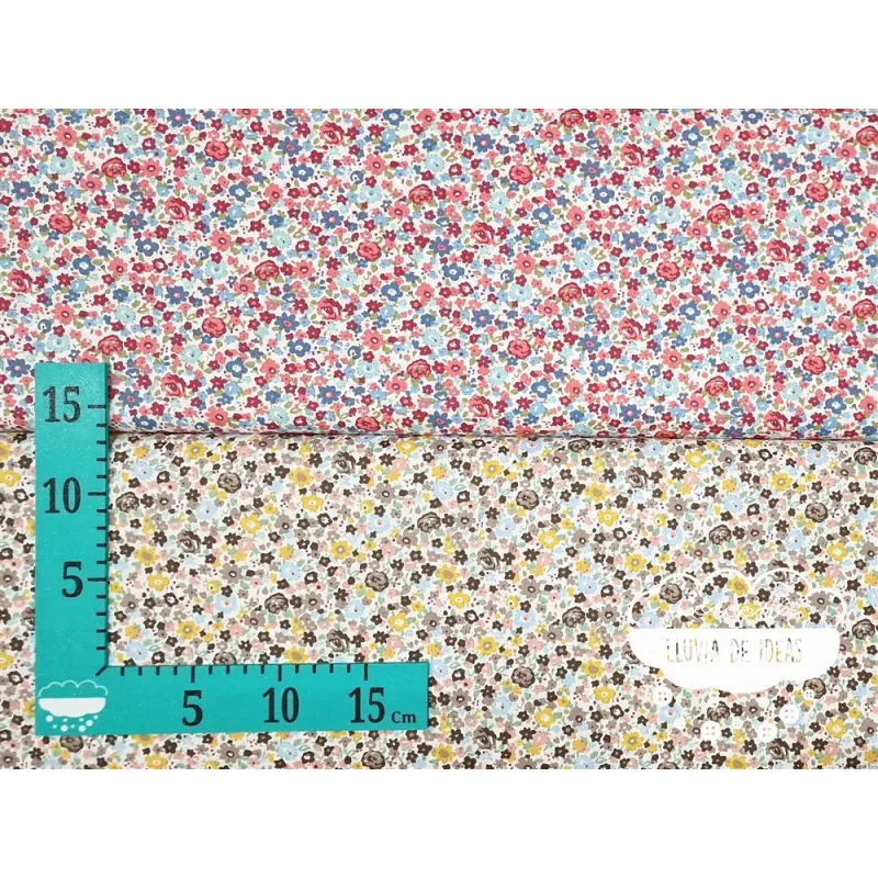 Algodón Flores tipo Liberty Spring 4