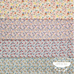 Algodón Flores tipo Liberty Spring 5