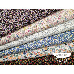 Algodón Flores tipo Liberty Spring 6