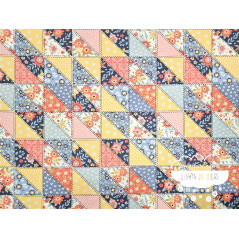 Algodón estampado Patchwork
