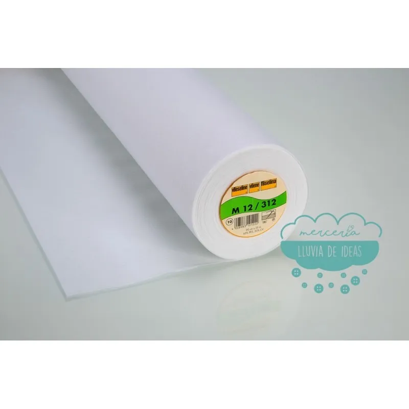Entretela blanca de coser grosor medio (M12) - Vlieseline Vlieseline