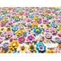 Algodón 3D Flores Algodón 3D Flores
