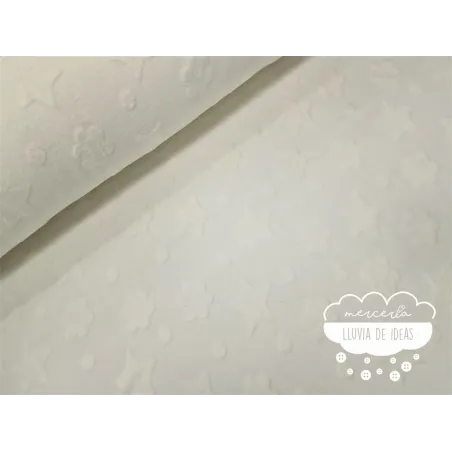 Coralina Jacquard Baby crudo