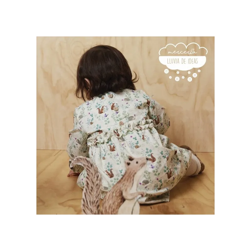 Algodón estampado Vegan Life